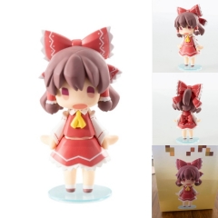 Q版 积木博丽灵梦~~~ 高度约10cm，重量约100g，彩盒尺寸8*7*10cm，装箱数75个/箱