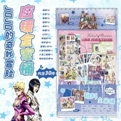 15.5x27cm 30pcs/set JoJo's Bizarre Adventure Cartoon Sticker Anime Postcard Set