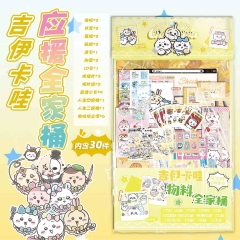 15.5x27cm 30pcs/set Chiikawa Cartoon Anime Postcard Set