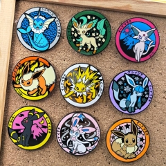 9 Styles Pokemon Cartoon Pin Anime Alloy Brooch