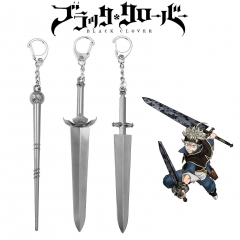 6 Styles Black Clover Cartoon Anime Alloy Keychain