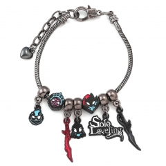 Solo Leveling Cartoon Anime Alloy Bracelets