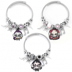 3 Styles K-Pop: Demon Hunters Cartoon Anime Alloy Bracelets