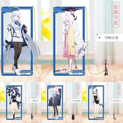 24 Styles 9cm Blue Archive Cartoon Anime Alloy Bookmark