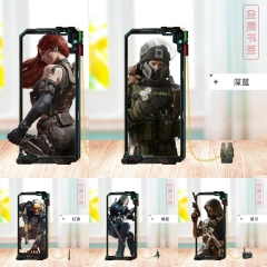 16 Styles 9cm League of Legends Roy smee Cartoon Anime Alloy Bookmark
