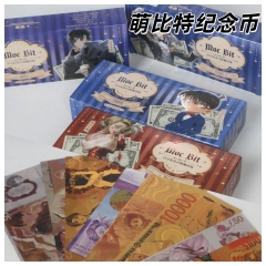 20 Styles Azur Lane Cartoon Anime Paper Crafts Souvenir Coin Banknotes
