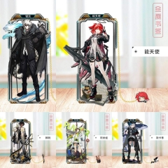 16 Styles 9cm Arknights Cartoon Anime Alloy Bookmark