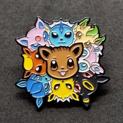 Pokemon Cartoon Anime Alloy Pin Brooch