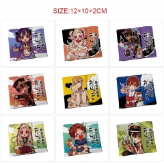 11 Styles Toilet-Bound Hanako-kun Cartoon PU Purse Anime Shorts Wallet