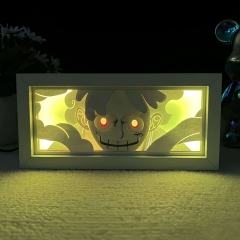 16色遥控款【USB+电池仓+触摸 】 动漫纸雕灯二次元动漫手办周边书桌卧室创意摆件礼品氛围感小夜灯