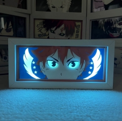 16色遥控款【USB+电池仓+触摸 】 动漫纸雕灯二次元动漫手办周边书桌卧室创意摆件礼品氛围感小夜灯