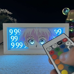 16色遥控款【USB+电池仓+触摸 】 动漫纸雕灯二次元动漫手办周边书桌卧室创意摆件礼品氛围感小夜灯