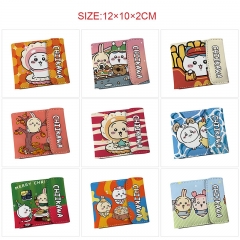 11 Styles Chiikawa Cartoon PU Purse Anime Shorts Wallet