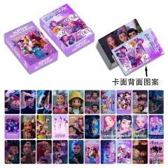 跨境30张 猎魔女团 沙加男团 周边照片卡迷你珍藏双面LOMO卡贺卡