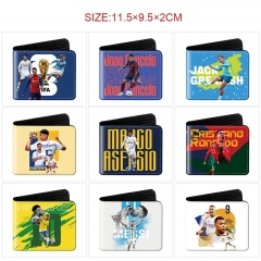 20 Styles Football Star Cartoon Purse Anime Shorts Wallet