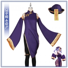 初因未来cos兔子洞小僵尸万圣节cosplay服装二次元游戏动漫全套装