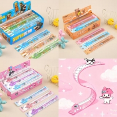 4 Styles 60PCS/SET Italian Brainrot Sanrio Cartoon Anime Eraser Stationery