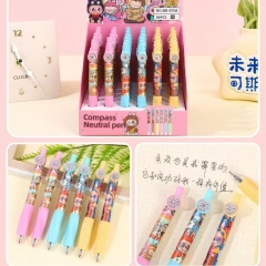 36个）新款外贸外国山海经文具笔指南针高颜值中性笔学生儿童礼品奖品