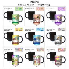 labubu 动漫周边变色陶瓷杯茶杯饮水杯马克杯