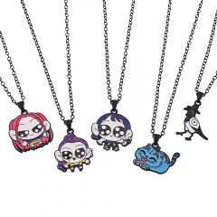 5 Styles K-Pop: Demon Hunters Cartoon Anime Alloy Necklace