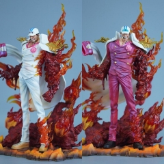 海贼王 GK 海军三大将 赤犬 红色/白色 盒装手办 高34cm 一箱12个
