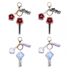 4 Styles K-Pop: Demon Hunters Cartoon Anime Alloy Keychain