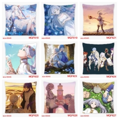 32 Styles 45*45cm Frieren: Beyond Journey's End Cartoon Two Sides Anime Pillowcase