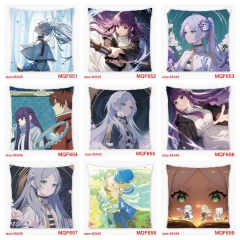 32 Styles 45*45cm Frieren: Beyond Journey's End Cartoon Two Sides Anime Pillowcase