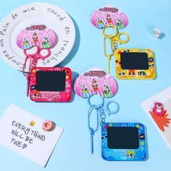 3 Styles The Powerpuff Girls Cartoon Anime Drawing Board Keychain