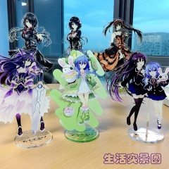 夹层精雕內DATE·A·LIVE约会大作战时崎狂三动漫周边亚克力立牌