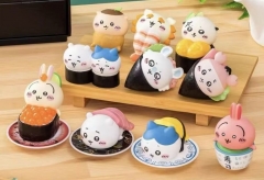 10PCS/SET Chiikawa Cartoon Anime PVC Figures