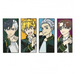 25*55*2MM 4 Styles Wind Breaker Cartoon Pin Anime Alloy Brooch