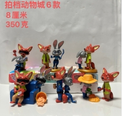 拍档动物城6款8厘米350克