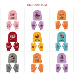 10 Styles Toilet-Bound Hanako-kun Cartoon Anime Knitted Hat+Glove Set