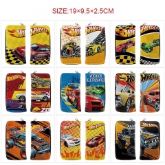 10 Styles Hot Wheels: Beat That Cartoon PU Wallet Anime Zipper Long Purse