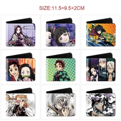 14 Styles Demon Slayer: Kimetsu no Yaiba Cartoon Wallet Anime Short Purse