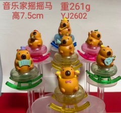 7.5cm 7PCS/SET Capybara Cartoon Anime PVC Figures