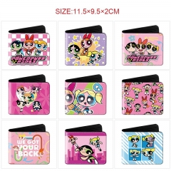 11 Styles The Powerpuff Girls Cartoon Wallet Anime Short Purse