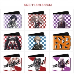 11 Styles Danganronpa: Trigger Happy Havoc Cartoon Wallet Anime Short Purse