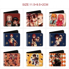10 Styles Toilet-Bound Hanako-kun Cartoon Wallet Anime Short Purse