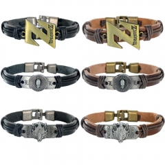 4 Styles Dragon Ball Z Death Note Final Fantasy Cartoon Anime Alloy Bracelet
