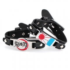 2 Styles Demon Slayer: Kimetsu no Yaiba Cartoon Anime Alloy Bracelet