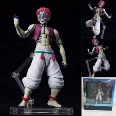 figma SP-146 鬼灭之刃 上弦之三 猗窝座 ，一件36个，高度15cm，外盒尺寸：21*7.5*22 cm，重量316g
