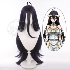 Overlord 不死者之王 雅尔 雅儿贝德 cos假发 加长刘海
