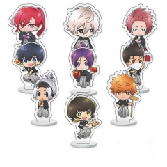 3 Styles 9PCS/SET 6cm Blue Lock Cartoon Anime Acrylic Standing Plate