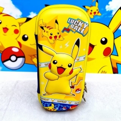 3 Styles Pokemon Pikachu Cartoon Stationery Anime pencil Bag