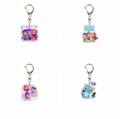 20 Styles 55mm K-Pop: Demon Hunters Cartoon Anime Acrylic Keychain