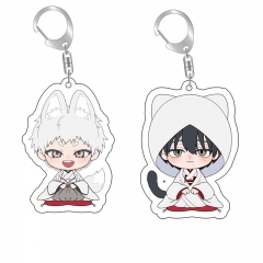 2 Styles  55mm The Summer Hikaru Died Cartoon Anime Acrylic Keychain