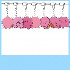 14 Styles 5.5cm Takopi’s Original Sin Cartoon Anime Acrylic Keychain