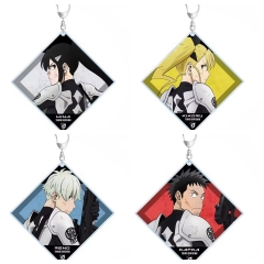 6 Styles 55mm Kaiju No. 8 Cartoon Anime Acrylic Keychain